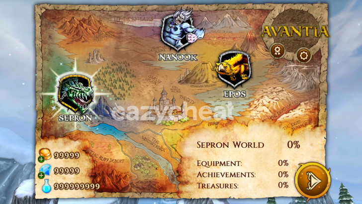 Beast Quest v1.2.1 Cheats