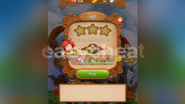 Blossom Blast Saga v1.21.1 Cheats