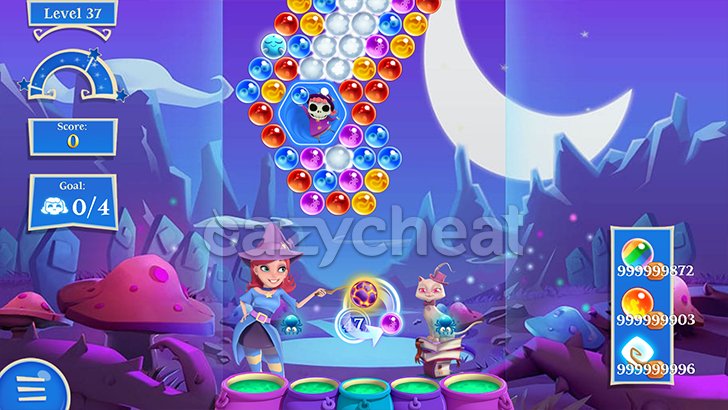 Bubble Witch 2 Saga v1.53.6 Cheats