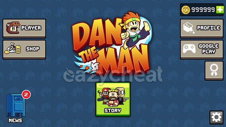 Dan The Man v1.0.6 Cheats