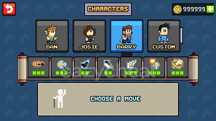 Dan The Man v1.0.6 Cheats