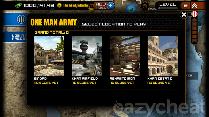 FRONTLINE COMMANDO v3.0.3 Cheats