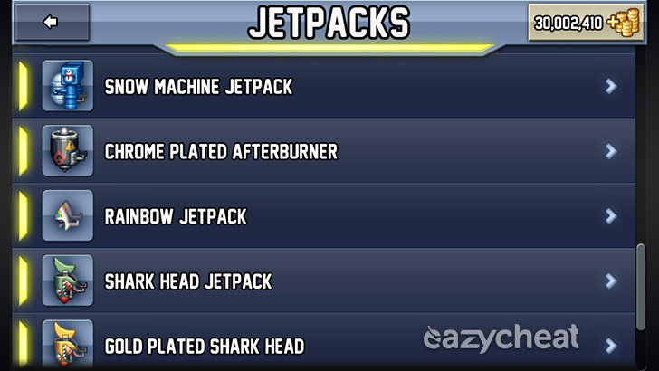 Jetpack Joyride v1.9.3 Cheats