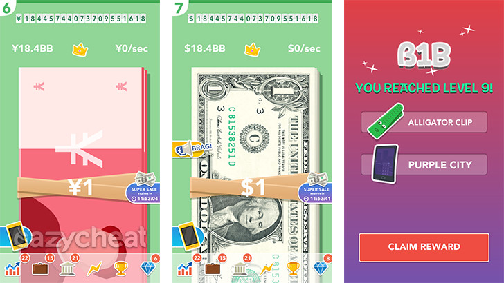 Make It Rain: Love of Money v4.0.5 Cheats