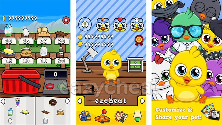 My Chicken - Virtual Pet Game v1.02 Cheats