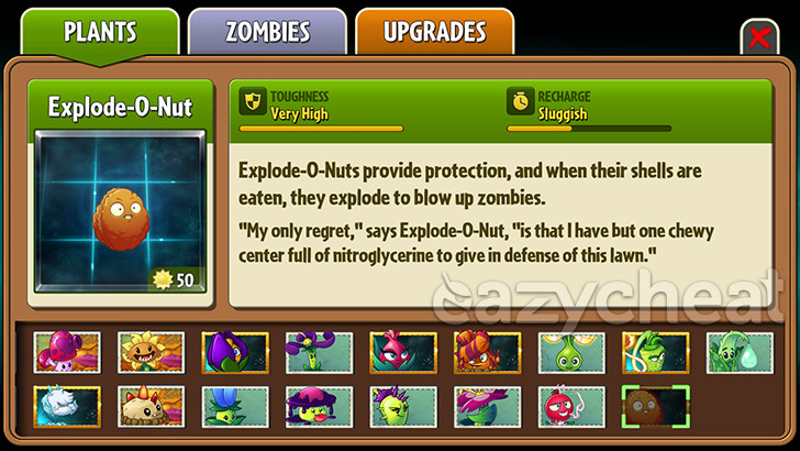 Plants vs. Zombies 2 v5.0.1 Cheats