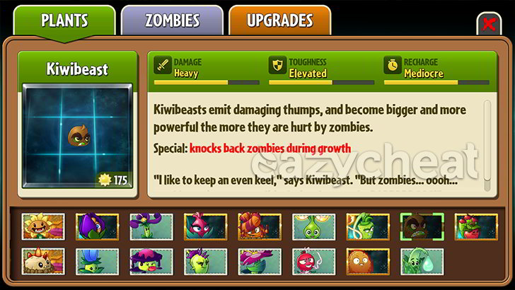 Plants Vs Zombies 2 v5.1.1 Cheats