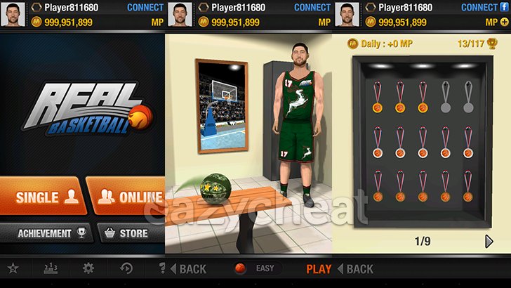 Real Basketball v1.9.3 Cheats