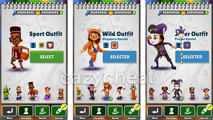 Subway Surfers v1.59.1 Cheats