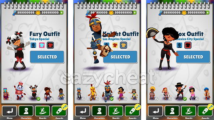 Subway Surfers v1.59.1 Cheats