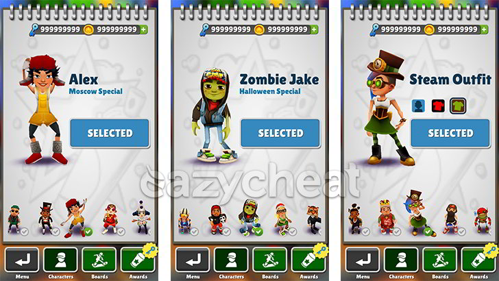 Subway Surfers v1.59.1 Cheats