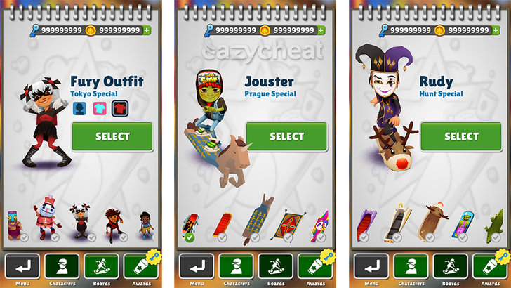 Subway Surfers Cheats