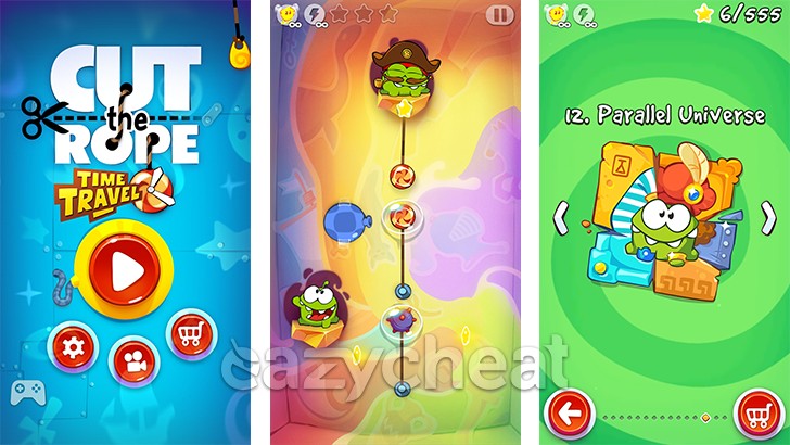 Cut the Rope: Time Travel v1.5.2 Cheats