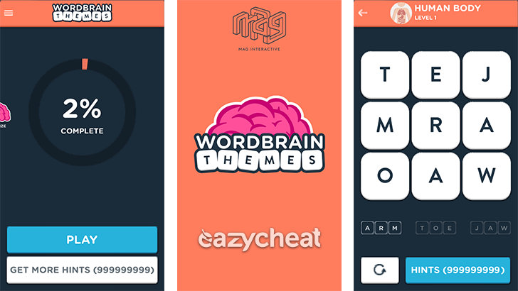 WordBrain Themes v1.1.7 Cheats